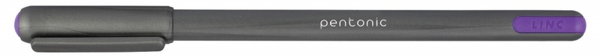 Długopis LINC Pentonic, śr. kulki 1,0mm, gr. linii 0,5mm, fioletowy