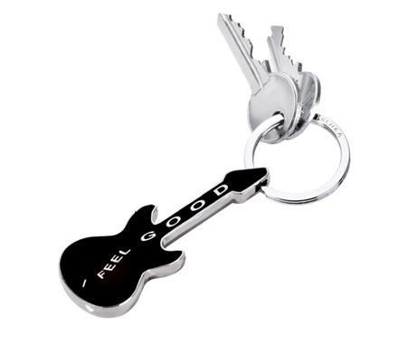 Brelok TROIKA I Feel Good, chromowany metal