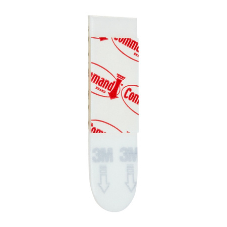 Paski do plakatów COMMAND™ (17024), małe, 12 szt., białe