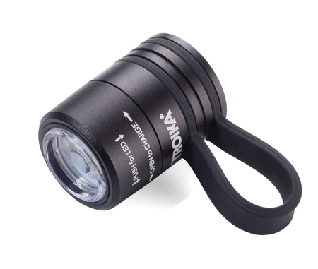 Latarka TROIKA Eco Run, z magnesem, LED, czarna