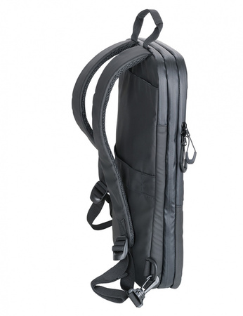 Plecak na laptopa TROIKA Black Expandable, 16", czarny