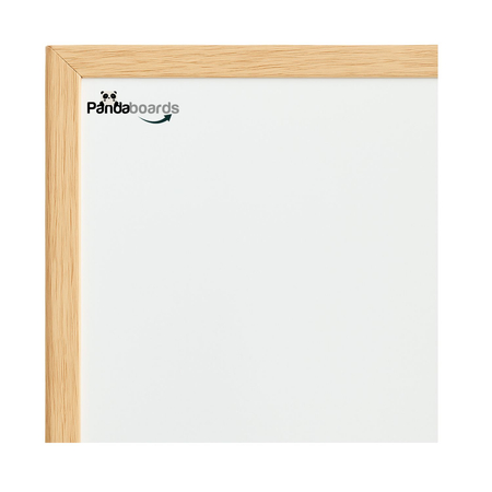 Tablica Magnetyczna Biała Suchościeralna 90x60 / 60x90 cm  w Ramie Drewnianej  WW1