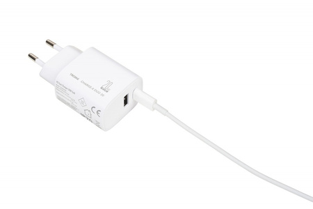 Ładowarka TROIKA Charge-X Duo 20, dwa porty USB-C+A, biała
