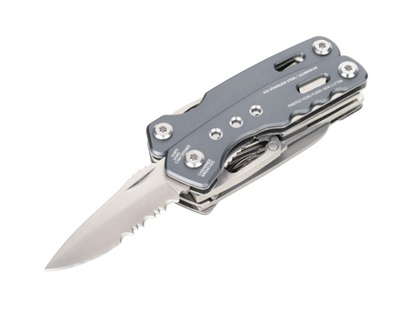 Narzędzie wielofunkcyjne TROIKA Rucksack Tool, 15 funkcji, szary