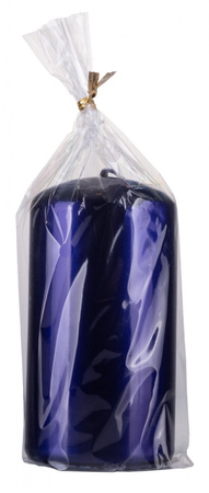 Świeca słupek DONAU HOME Aurora, 60x115mm, kobalt