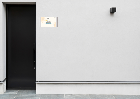 Tabliczka informacyjna przydrzwiowa A5 (210x148mm)