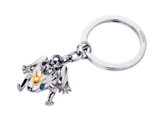 Brelok TROIKA Froschkonig, emaliowany metal