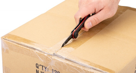 Brelok TROIKA Parcel Cut & Cart, 9 funkcji, czarno-czerwony