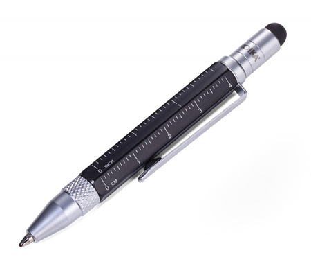 Długopis wielozadaniowy TROIKA Construction Liliput, czarny