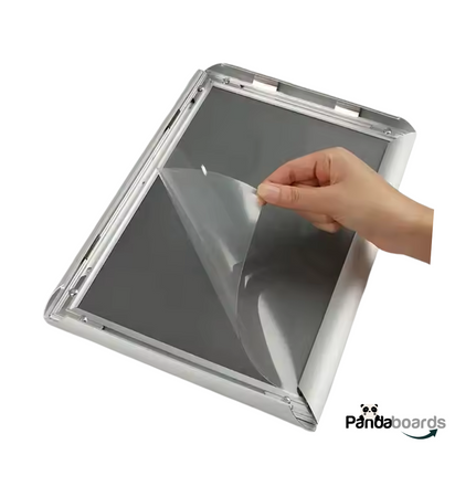 Rama Plakatowa Zatrzaskowa OWZ 25 mm, prosty narożnik A3