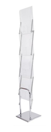 Stojak dwustronny na broszury 4xA4